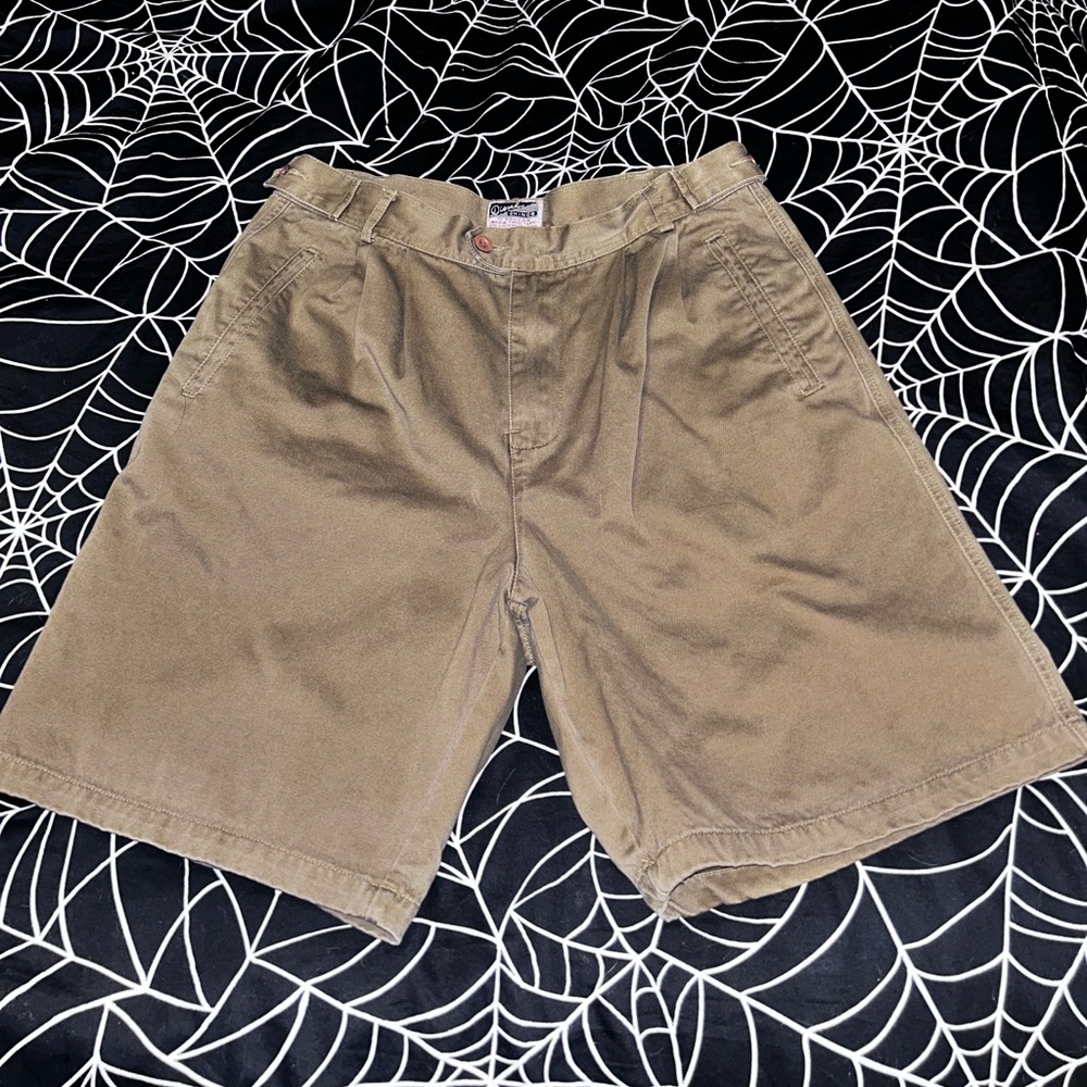 Vintage 90s Diesel Brand Men's Chino Pleated Shorts